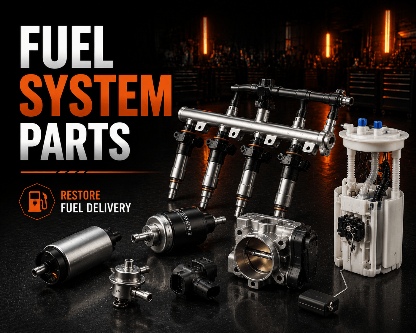 VW fuel pump injector rail repair diagram