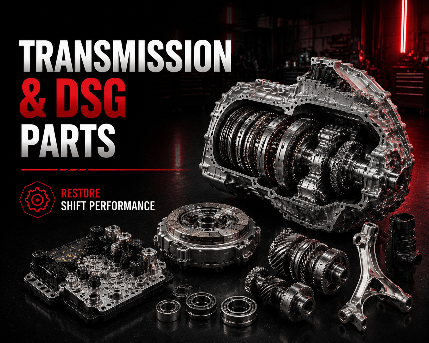 VW DSG gearbox clutch transmission repair diagram
