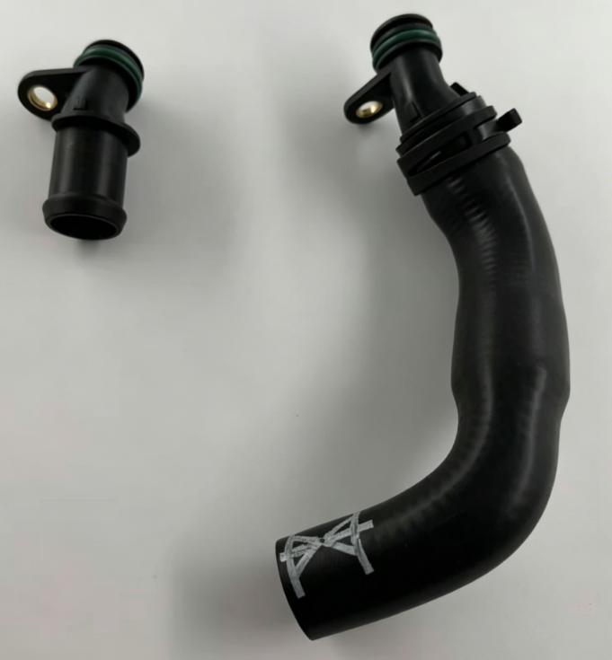 VW Touareg Coolant Pipe & Connector Kit 03H121118 + 03H121051D 3.6 FSI