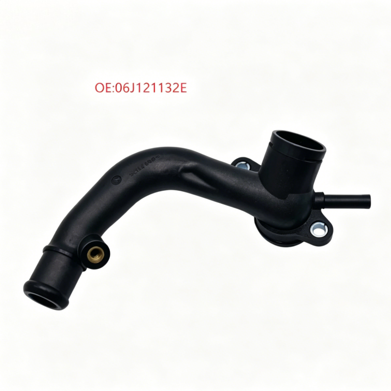 Engine Coolant Hose Pipe for VW Golf Beetle CC Passat Audi A3 | Cooling System Water Pipe | Replaces 06J121132E