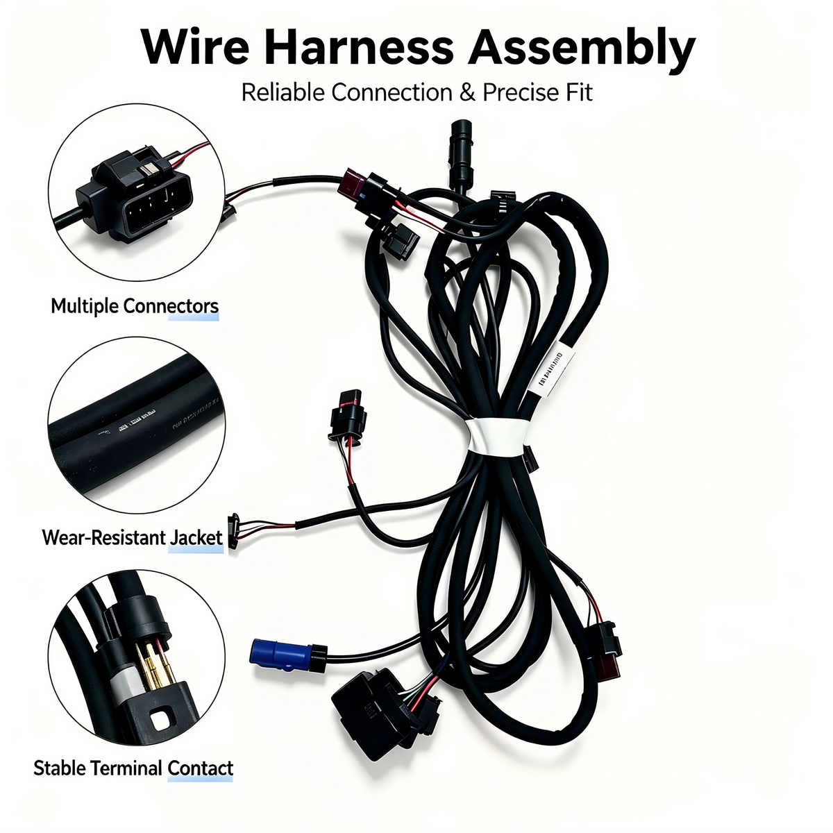 Front Bumper Parking Aid Wiring Harness 5NN971095F – Parking Sensor & Surround View System Fault Repair VWpartly