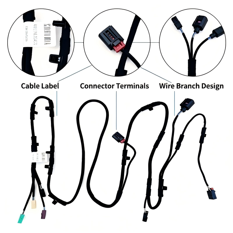 Left Rear Trunk Wiring Harness 5GD971182A – Rear Electrical Connection Repair