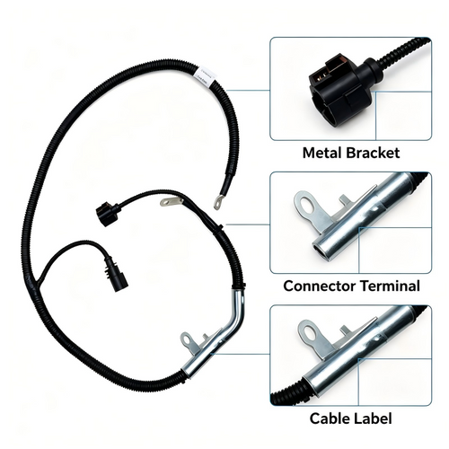Alternator & Starter Wiring Harness 8E0971349G – Charging & Starting Electrical Fault Repair