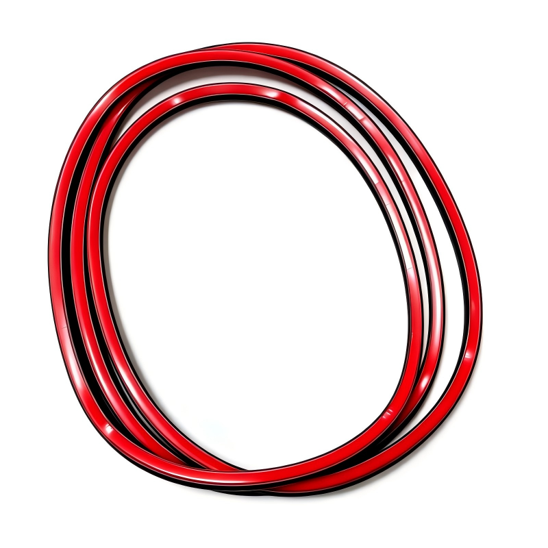 Door Weather Seal Strip Set 3CM837701 3CM837702 3CM839701 3CM839702 for Volkswagen Atlas Teramont