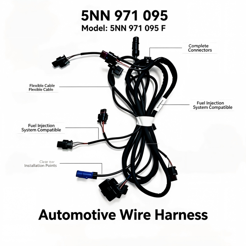 Front Bumper Parking Aid Wiring Harness 5NN971095F – Parking Sensor & Surround View System Fault Repair VWpartly