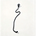 Brake Booster Vacuum Hose 5QD612041AA 5QD612041L 5QD612041T | Fits VW Golf Skoda Octavia | VW Partly