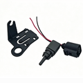 Ambient Outside Temperature Sensor Repair Kit for VW Models | Sensor Connector & Mount Bracket Set | Replaces 5KD820536A 1J0973702 5QD820535