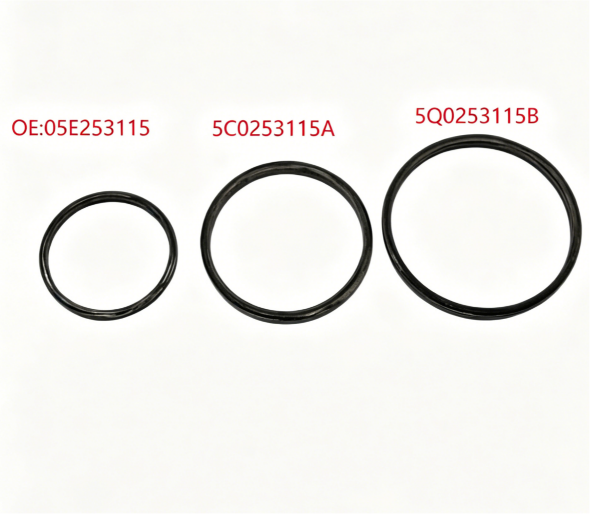 Catalytic Converter Exhaust Gasket for VW Golf Passat Jetta | Turbo Downpipe Seal Gasket | Replaces 5Q0253115B 5C0253115A 05E253115