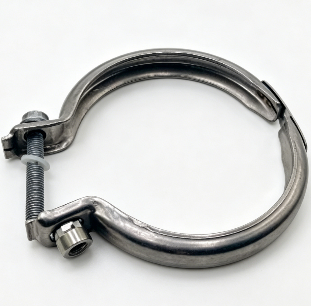 Exhaust Pipe Clamp Sleeve for VW Tiguan Passat Golf | Muffler Exhaust Joint Clamp Connector | Replaces 5QD253725 5Q0253725C 5Q0253725G