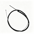Premium Rear Parking Brake Cable for VW Polo Sedan Vento Skoda Rapid | Direct Replacement Handbrake Cable - OEM 6RU609721F