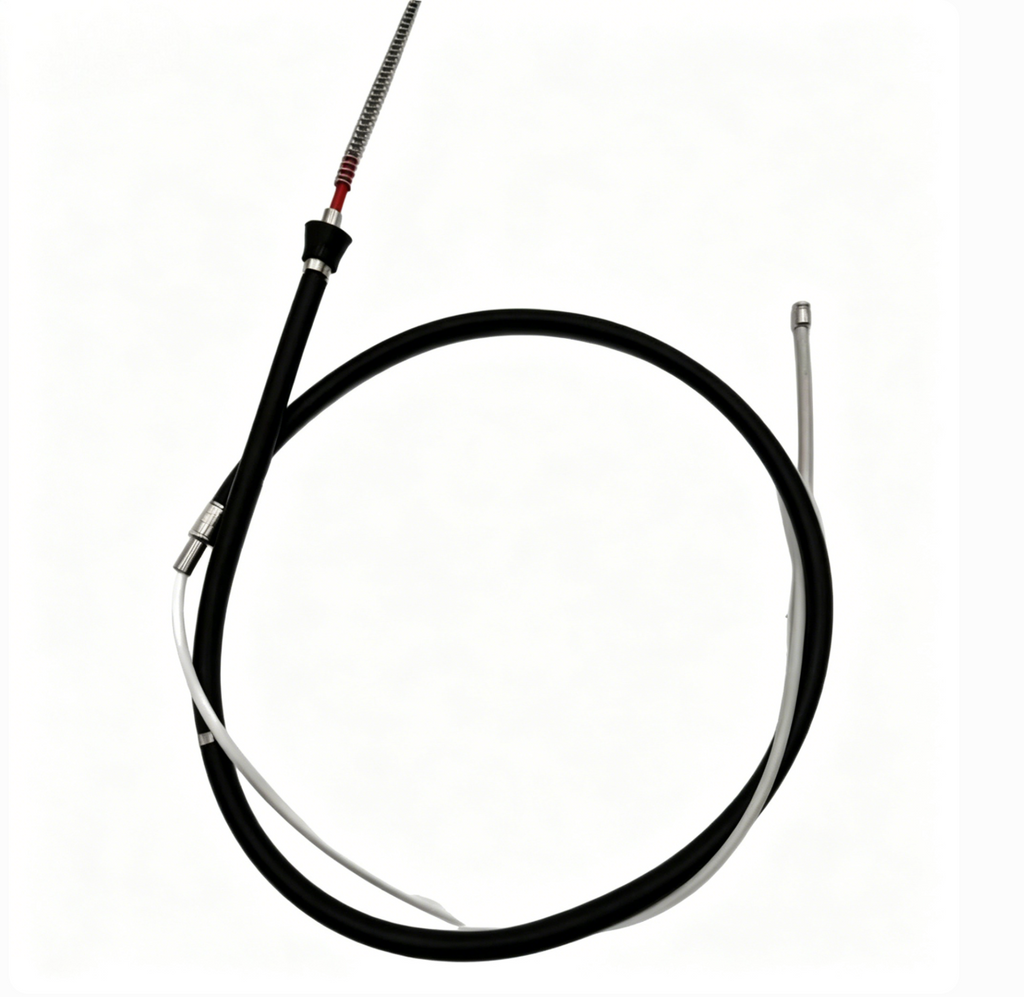 Premium Rear Parking Brake Cable for VW Polo Sedan Vento Skoda Rapid | Direct Replacement Handbrake Cable - OEM 6RU609721F
