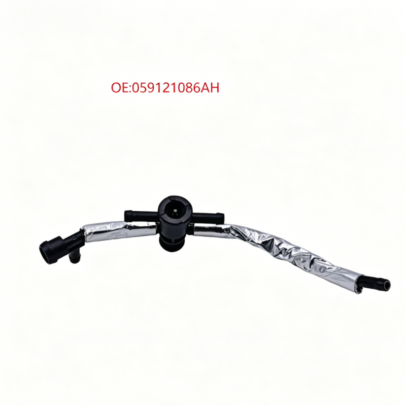 Engine Coolant Hose for Audi A4 Q5 3.0T | Cooling System Coolant Pipe Hose Assembly | Replaces 059121086AH