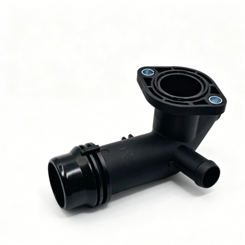 Engine Coolant Pipe for Audi A6 C7 A8 Q7 3.0T | Cooling System Plastic Water Pipe Assembly | Replaces 06E121045AN