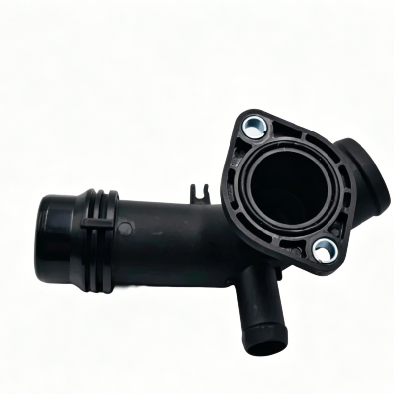 Engine Coolant Pipe for Audi A6 C7 A8 Q7 3.0T | Cooling System Plastic Water Pipe Assembly | Replaces 06E121045AN