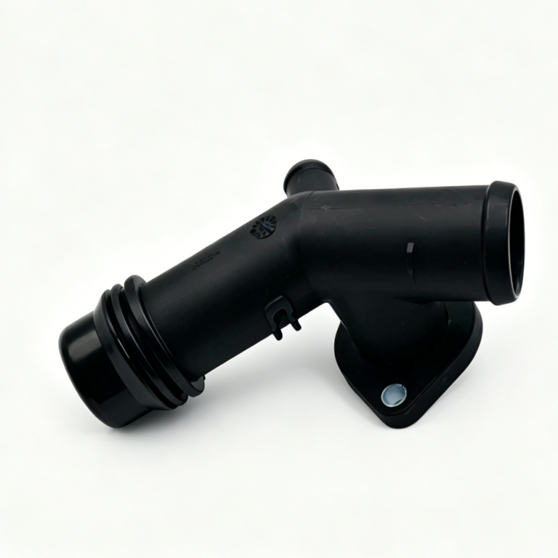 Engine Coolant Pipe for Audi A6 C7 A8 Q7 3.0T | Cooling System Plastic Water Pipe Assembly | Replaces 06E121045AN