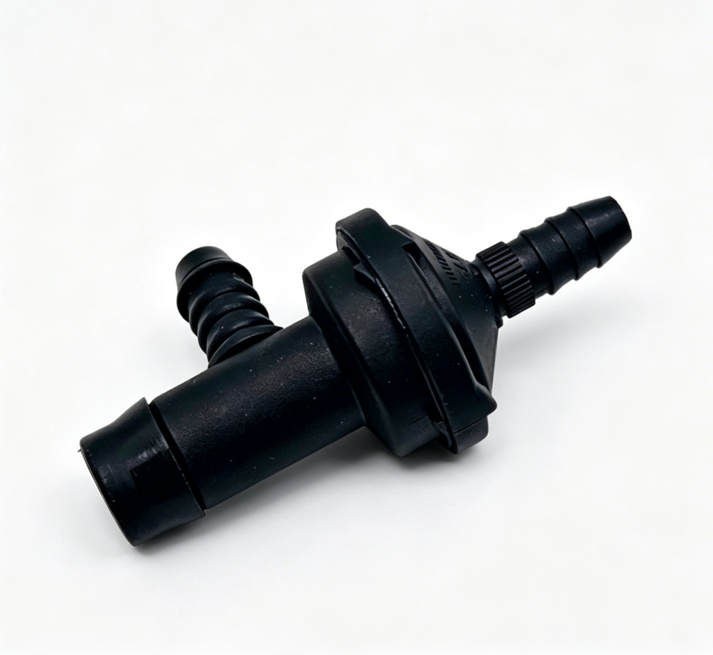 Vacuum Check Valve Connector for Audi Q7 Q8 VW Touareg 3.0T | One-Way Vacuum Hose Valve | Replaces 06M131055