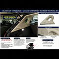55G867287A9B9  Zestaw wewnętrznych paneli obramowania tylnego filara C VW Tayron lewy  Zamiennik